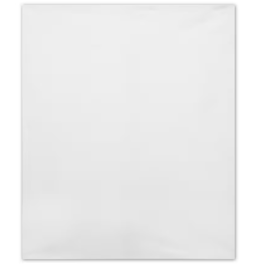 Kangaro Kangaro Canvas Wit 100% Katoen 100x120cm 380g (alleen afhalen in winkel)