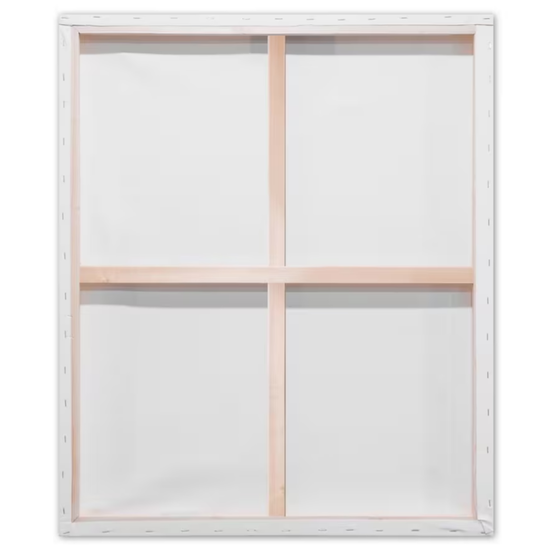 Kangaro Kangaro Canvas Wit 100% Katoen 100x120cm 380g (alleen afhalen in winkel)