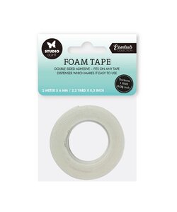 Studio Light Essentiële Tools Dubbelzijdige Foam Tape 1 mm dik - 6 mm breed