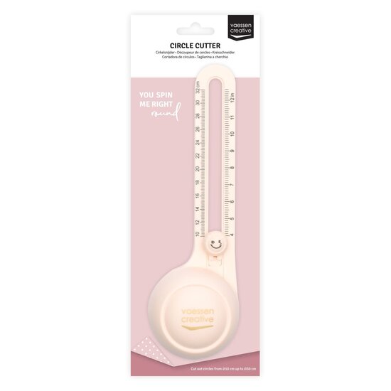 Vaessen Creative Cirkelsnijder Ø32cm incl. 3 Reservemesjes