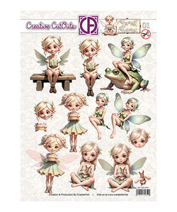 Creative CutOuts  Forest Fairies 01 Stansvel