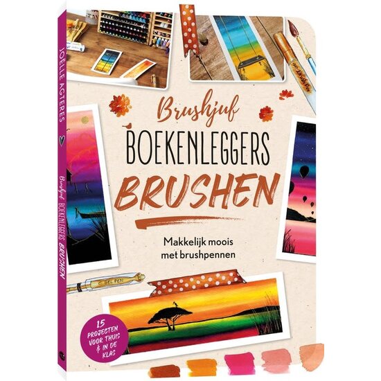 MUS Creatief Boekenleggers brushen Brushjuf