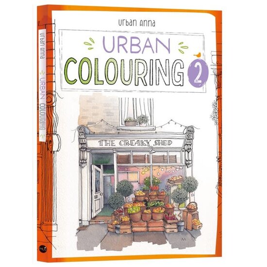 MUS Creatief Urban Colouring 2, Urban Anna