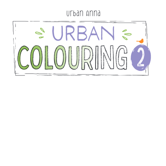 MUS Creatief Urban Colouring 2, Urban Anna