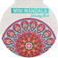 Wins Holland Mandala Mini Kleurboek Rond Blauw 12 cm diameter