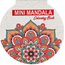 Wins Holland Mandala Mini Kleurboek Rond Rood 12 cm diameter