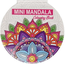 Wins Holland Mandala Mini Kleurboek Rond Roze 12 cm diameter