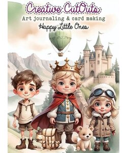 Creative CutOuts Happy Little ones Art Journaling & Card Making Book