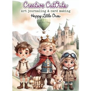 Creative CutOuts Happy Little ones Art Journaling & Card Making Book