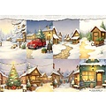 Creatief Art Creative CutOuts  Snowy Bunnies 8x8 Inch Paper Pack Kerstdorp