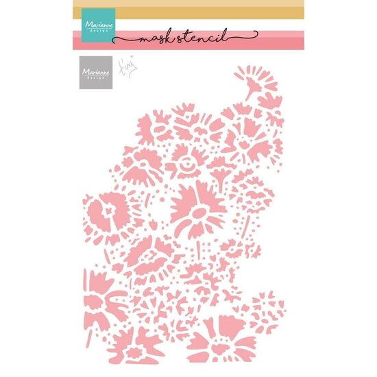 Marianne Design Marianne Design Mask Stencils Tiny's Field of Flowers