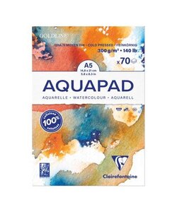 Goldline Blok Aquapad 300g Korrel A5 70 Vel