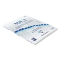 Clairefontaine Aqua Essentials, gelijmd blok met 12 verschillende aquarelpapieren 18x24 cm, 12 vellen 200g-300g