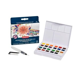 Derwent Watercolour Paint Pan Set 24st