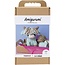 Creativ Company X Hoooked Haakset Amigurumi Koe, beige, mint