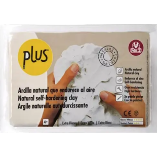 Luchtdrogende Klei 1kg Extra Wit