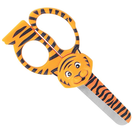 Westcott Kinderschaar Wild Ones, 13cm Tijger "Paws"