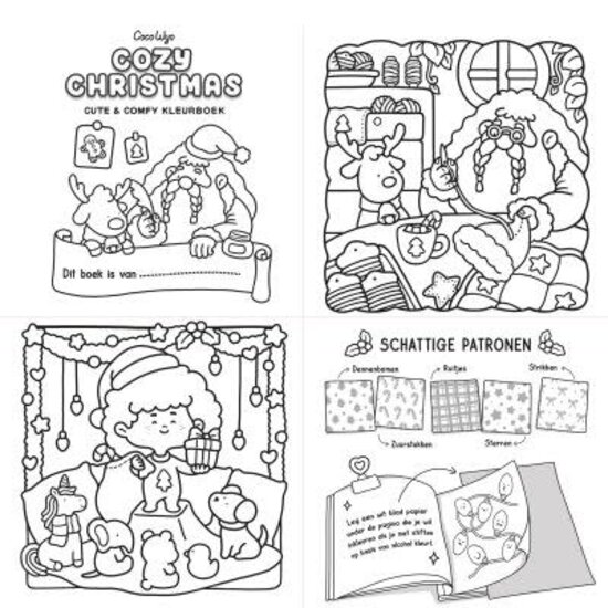 Deltas Cozy Christmas Cute & Comfy Kleurboek Coco Wyo (Limited edition)