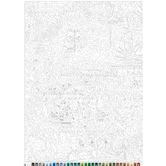 Disney Disney Classics boek 2, Kleuren op nummer voor volwassenen