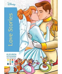 Disney Love stories, Kleuren op nummer voor volwassenen