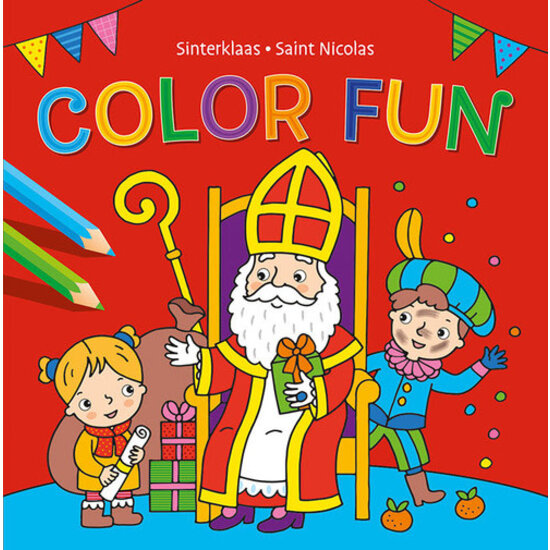 Deltas Kleurboek Sinterklaas Color Fun
