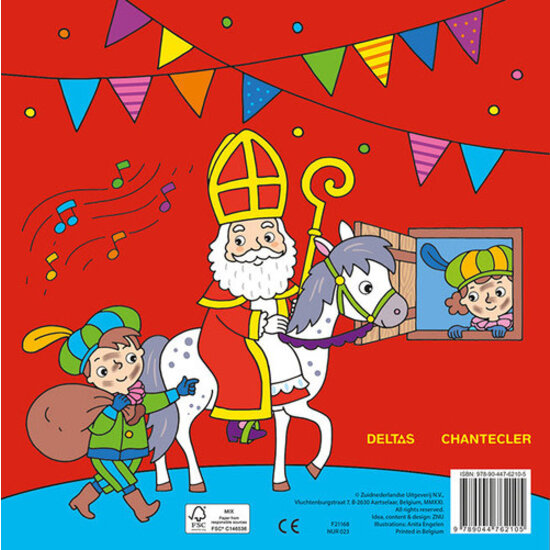 Deltas Kleurboek Sinterklaas Color Fun