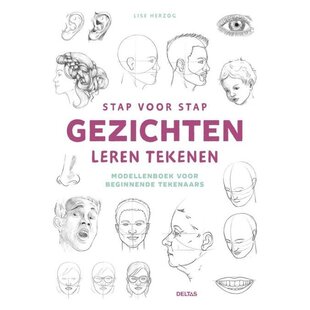 Stap voor stap gezichten leren tekenen, Lisa Herzog
