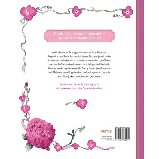 Deltas Kleurboek voor volwassenen, Pride & Prejudice