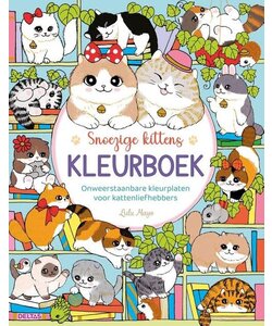 Kleurboek voor volwassenen, Snoezige kittens