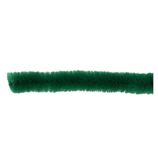 Chenilledraad Donkergroen 6mmx30cm 50st