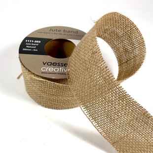 Jute Lint Naturel 50mmx5m