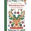 Deltas Wenskaarten om in te kleuren  Merry Christmas
