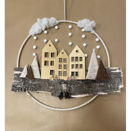 Creaflex Workshop Scandinavische winter krans  donderdag  30 oktober 10:00 tot 13:00