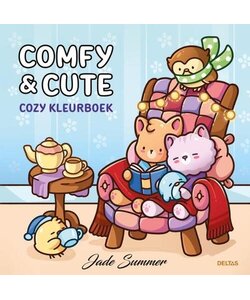 Comfy & Cute Cozy Kleurboek Jade Summer
