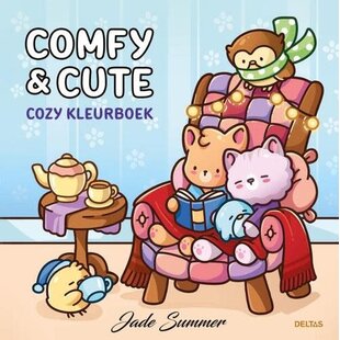 Comfy & Cute Cozy Kleurboek Jade Summer