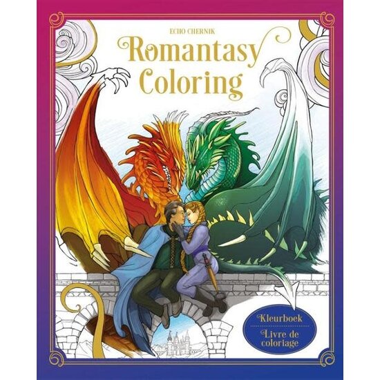 Deltas Romantasy Coloring kleurboek