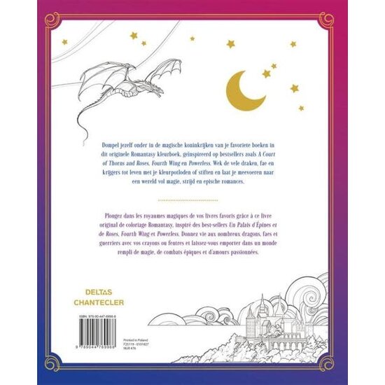 Deltas Romantasy Coloring kleurboek