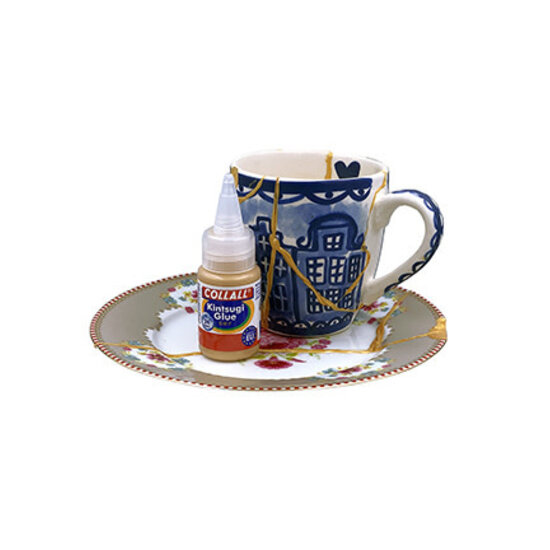 Collall Collal Kintsugi-lijm goud met finetip cap