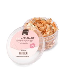 Vaessen Creative Folievlokken/flakes Goud