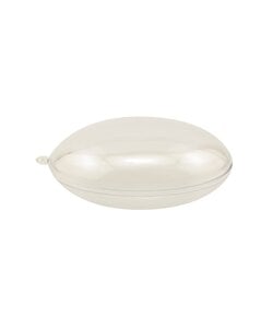 Transparante medaillon 11cm 2-del