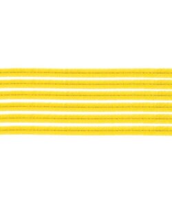 Chenilledraad 8mm 50cm 10st Geel