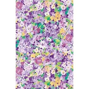 Vel Decopatch Papier Patroon Bloem Paars