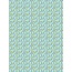 Decopatch Vel Decopatch Papier Patroon bloem Blauw