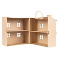Decopatch Decopatch papier mache Poppenhuis 25x24x27cm