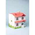 Decopatch Decopatch papier mache Poppenhuis 25x24x27cm