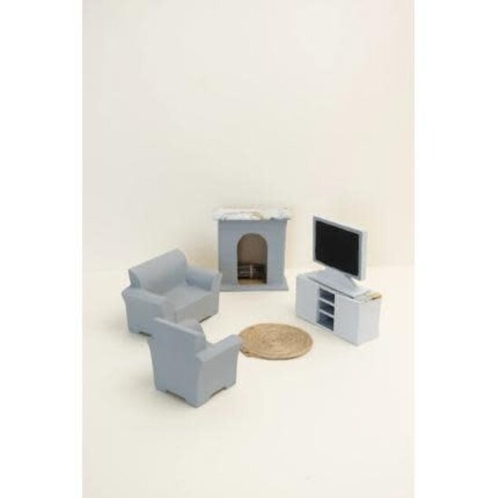 Decopatch Decopatch papier mache 6 miniatuur accessesoires - Woonkamer