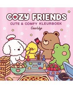 Cozy Friends cute & Comfy Kleurboek Coco Wyo