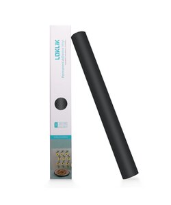 LOKLiK Permanent Zelfklevend Vinyl Mat Zwart 30,5x180cm