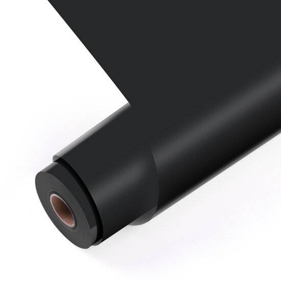 LOKLiK LOKLiK Permanent Zelfklevend Vinyl Mat Zwart 30,5x180cm