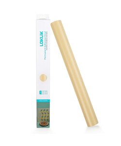 LOKLiK Permanent Zelfklevend Vinyl Mat Beige 30,5x180cm